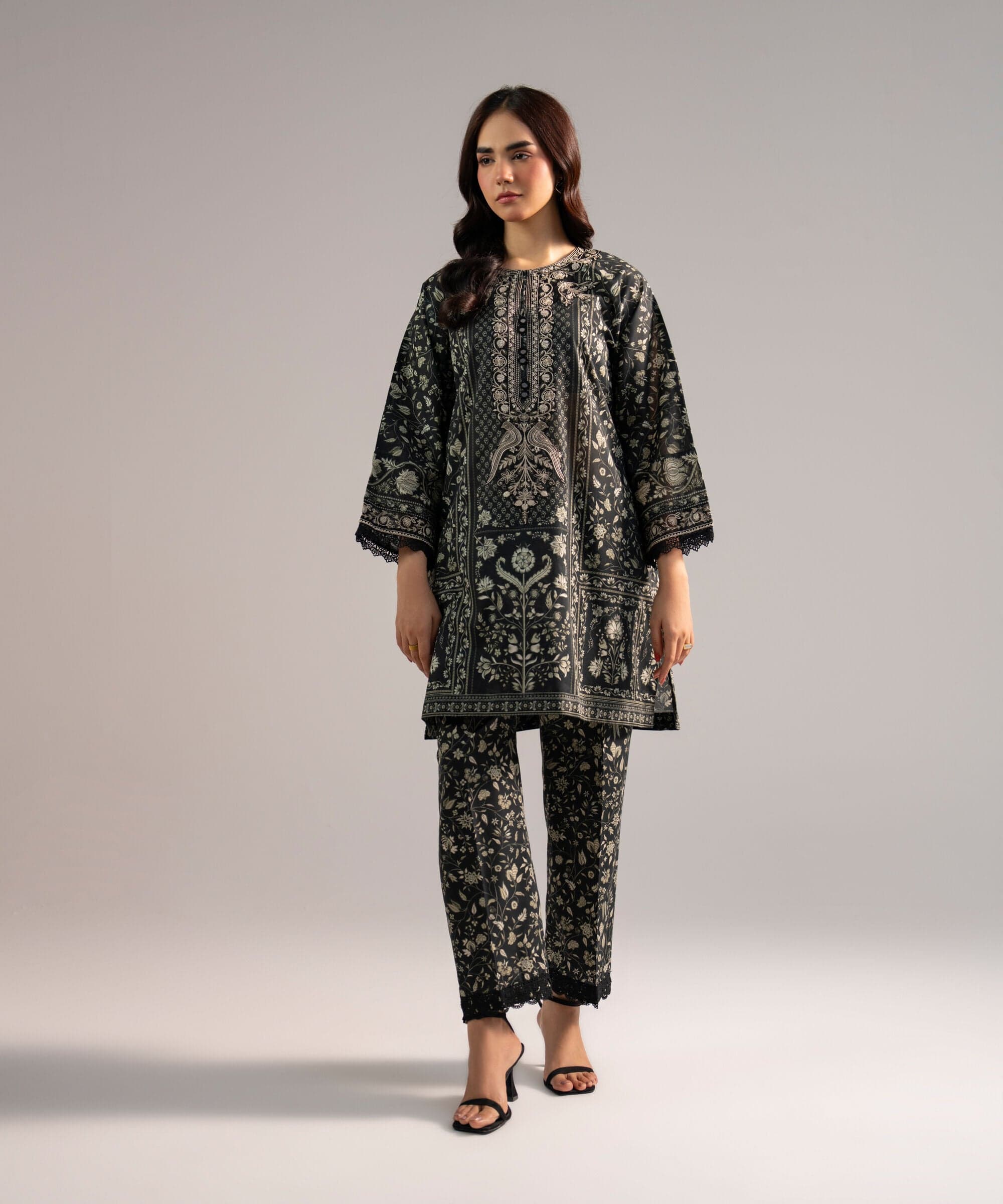 Embroidered Lawn Shirt