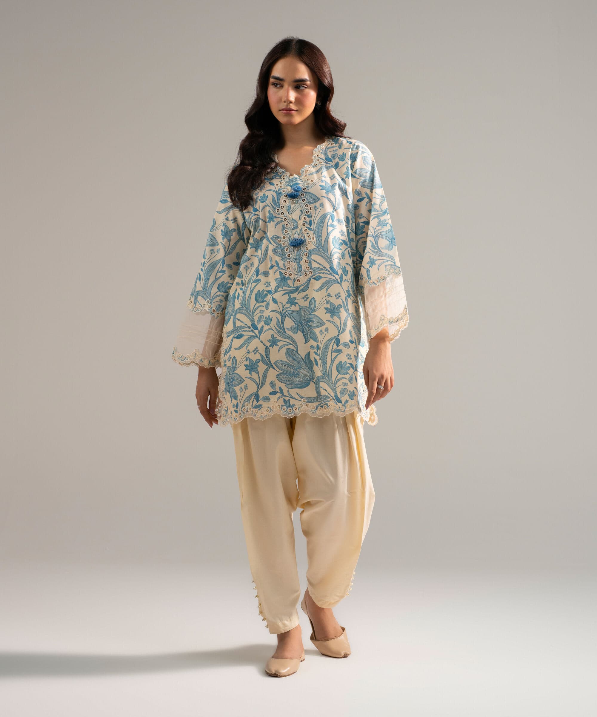 2 Piece - Embroidered Lawn Suit